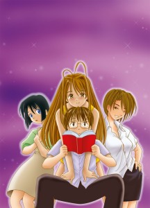 12 ECHO - DVD copertina: Love Hina